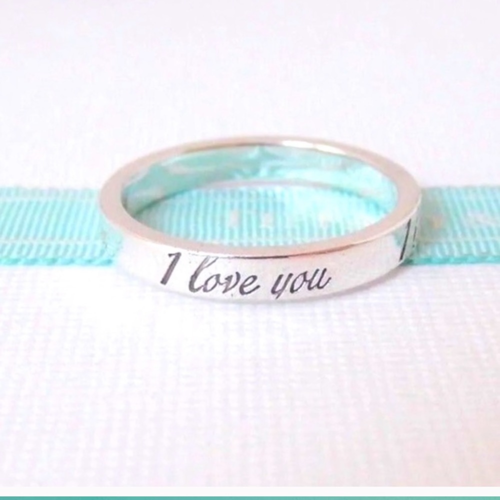 Tiffany I Love You Ring